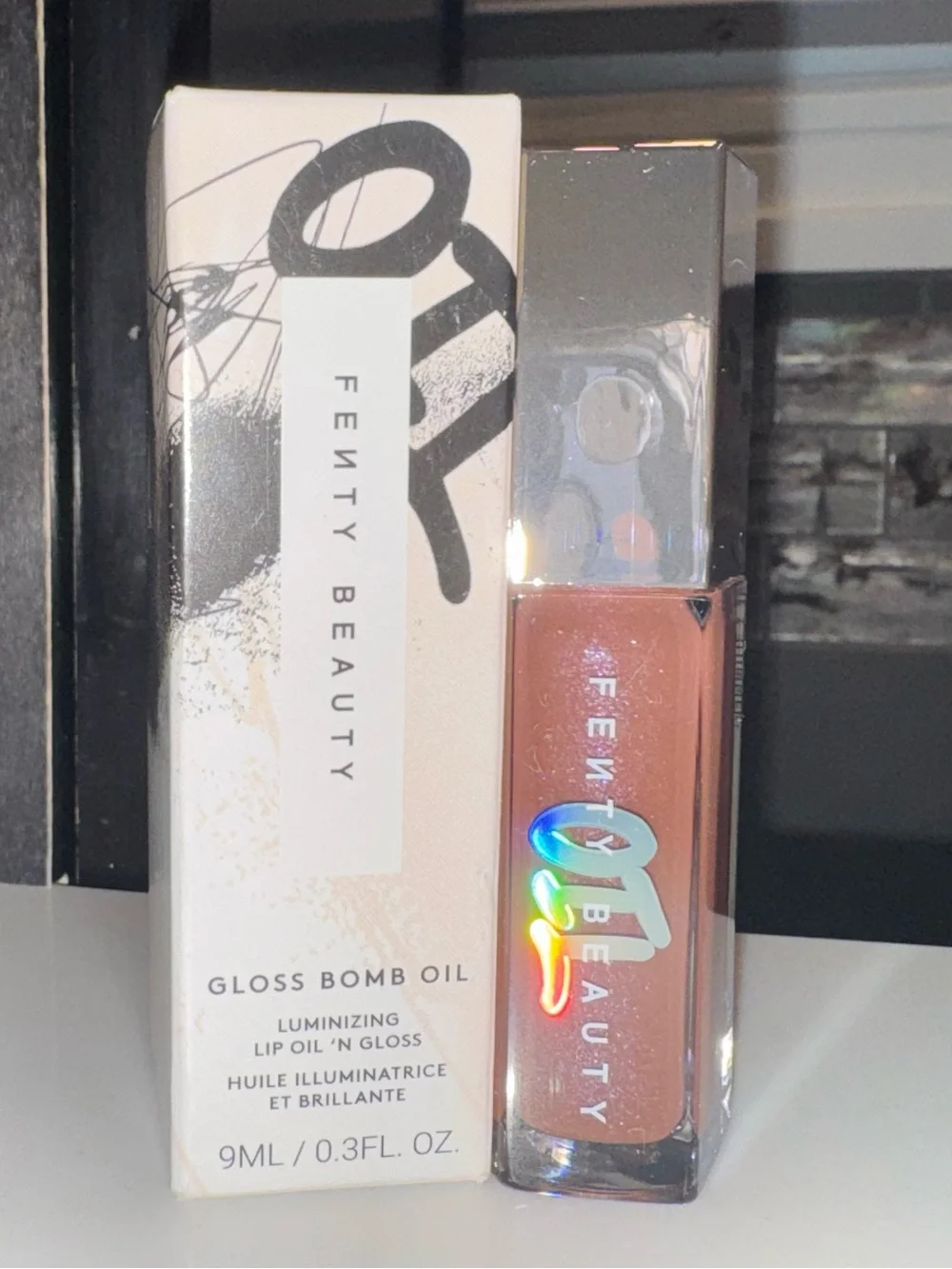Fenty Beauty Gloss Bomb Oil Luminizing Lip Oil ’N Gloss - Rose Amber